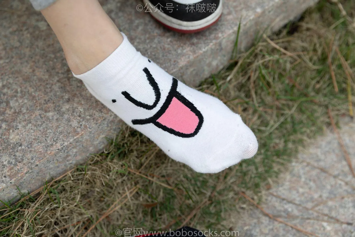 [BoBoSocks袜啵啵]NO.023 稚予-AJ、白色短棉袜、裸足 [119P]插图